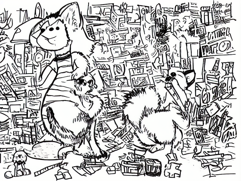 Katzenbeschäftigung
